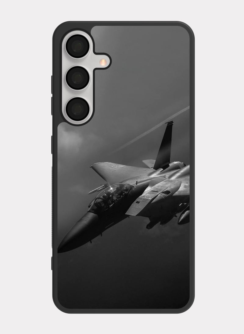 PXLAAT Samsung Galaxy S24 case cover F-15 Eagle Aircraft - Image 1