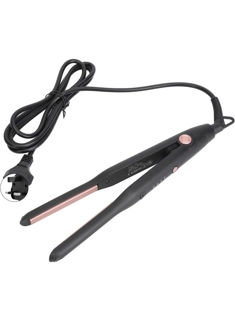 jaexest Mini Ceramic Flat Iron for Short Hair – Pencil Slim Straightener with Adjustable Temperature, Fast Heat Up for Pixie Cuts, Bangs, Beard & Styling – Small Flat Iron for Women & Men - Image 4