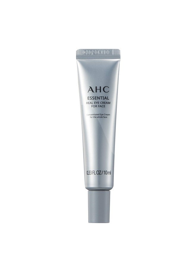 AHC Aesthetic Hydration Cosmetics Facial Moisturizer Essential Eye Cream for Face AntiAging Hydrating Korean Skincare OZ, 0.33 Ounce - Image 1