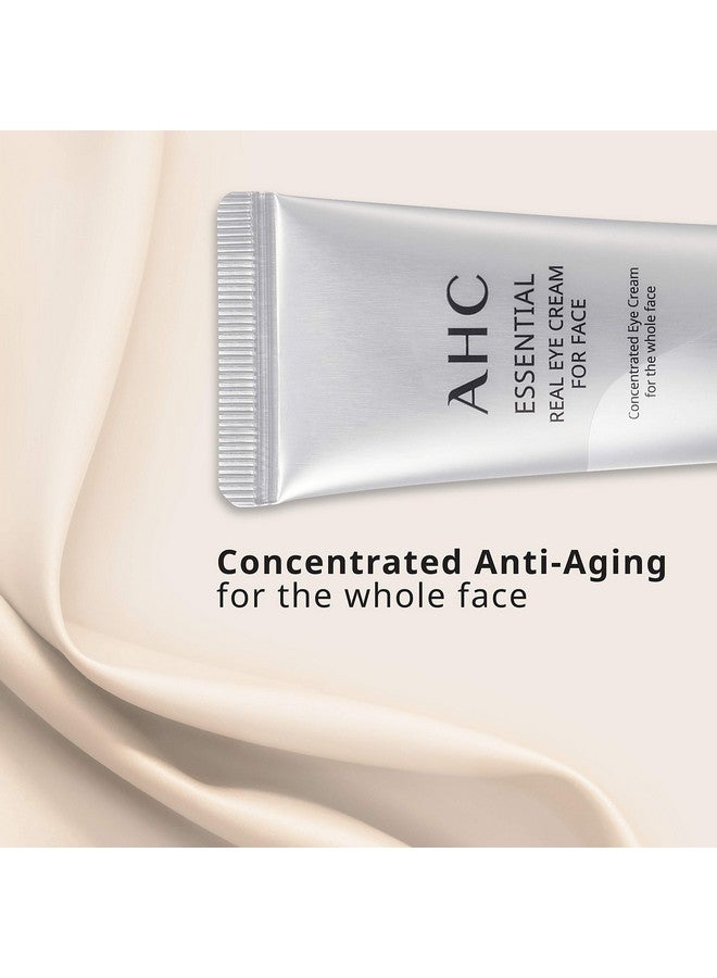 AHC Aesthetic Hydration Cosmetics Facial Moisturizer Essential Eye Cream for Face AntiAging Hydrating Korean Skincare OZ, 0.33 Ounce - Image 2