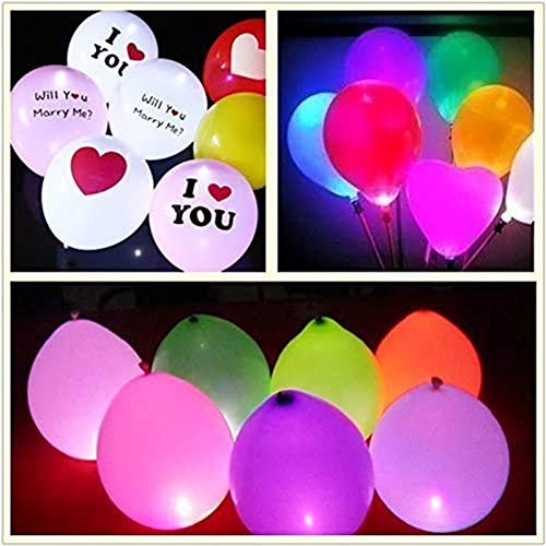 Neo LOONS® 100pcs/lot 100 X Multicolor Round Led Flash Ball Lamp Balloon Light Long Standby time for Paper Lantern Balloon Light Party Wedding Decoration - Image 5