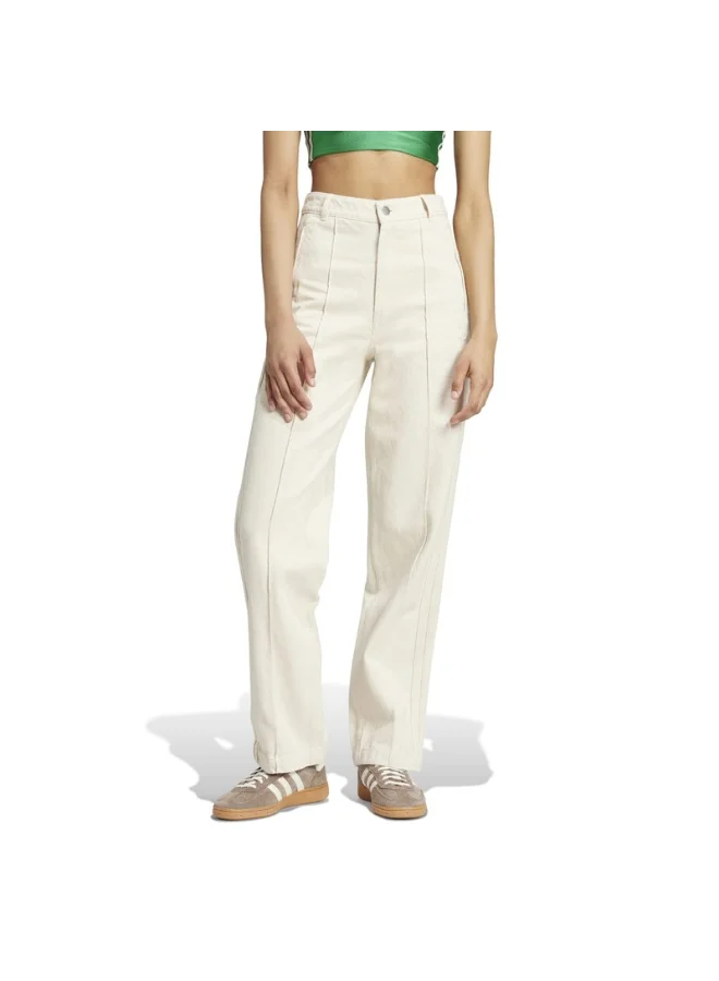 Adidas adidas P ESS DENIM ST White Originals Women PANTS