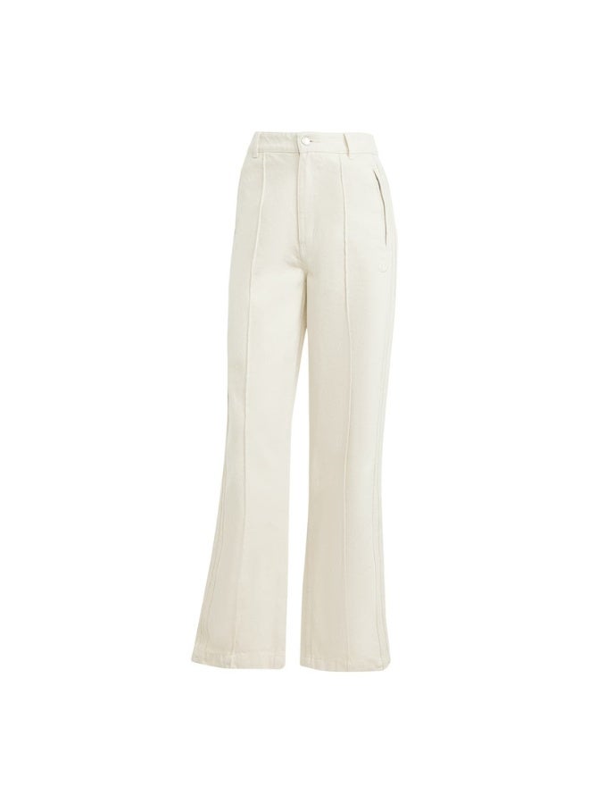 Adidas adidas P ESS DENIM ST White Originals Women PANTS  - Image 1