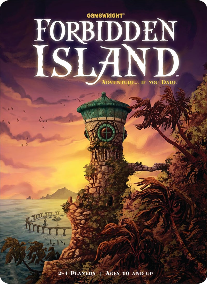 Gamewright Forbidden Island – The Cooperative Strategy Survival Island Board Game,2-4 players - Image 4