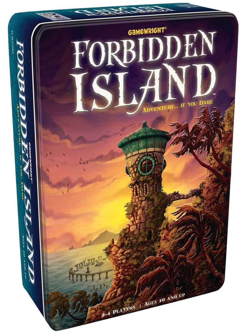 Gamewright Forbidden Island – The Cooperative Strategy Survival Island Board Game,2-4 players - Image 2