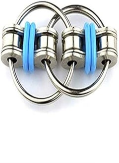 Generic Kid's & adult's stress reducer bike chain fidget toy (blue) 
