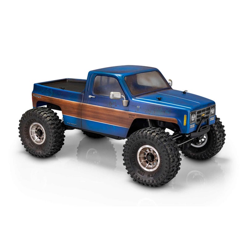 J Concepts Inc. 1978 Chevy K10 Tuck Body 12.3in Wheelbase JCO0465 Car/Truck Bodies Wings & Decals - Image 1