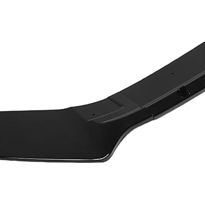 POENVFPO Front Bumper Lip, Automotive Grade ABS Material, Lowers Car for MK7 MK7.5 GTD R 2013-2020, Improves Grip Stability and Aggressive Look (Glossy Black) - Image 3