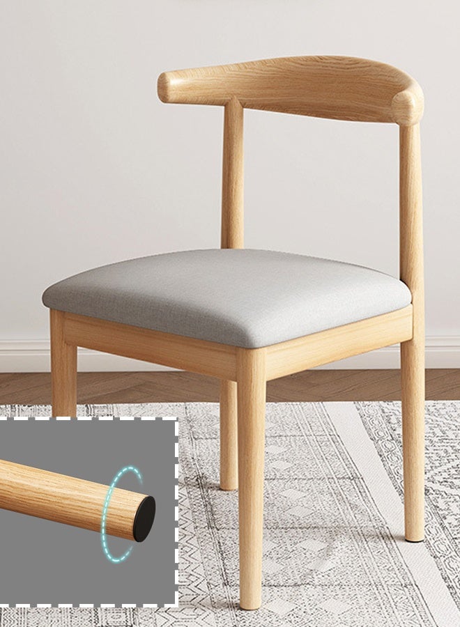 Generic Kitchen Chairs Dining Chair Modern Dining Chair Multifunctional Kitchen Chairs Curved Backrest Dining Chair For Office, Kitchen, Dining, Bedroom, Living Room Side Chair  - Image 1