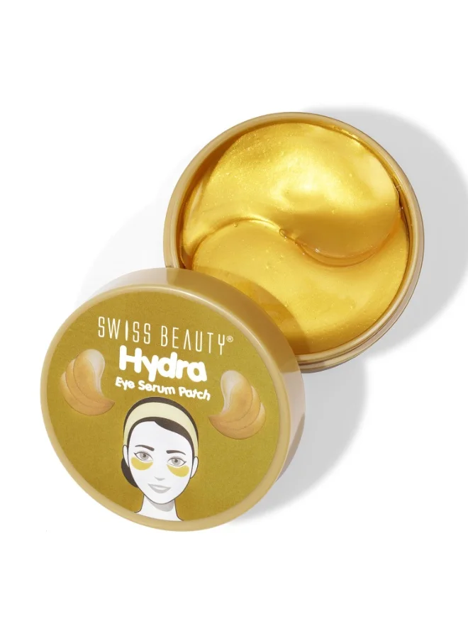 Swiss Beauty Swiss Beauty Hydra Anti Wrinkle Eye Serum Patch| Treats Dark Circles, Fine Lines And Wrinkles | Enriched With Collagen And Aloe Vera Extract | Shade - 02 Gold, 60 Pcs