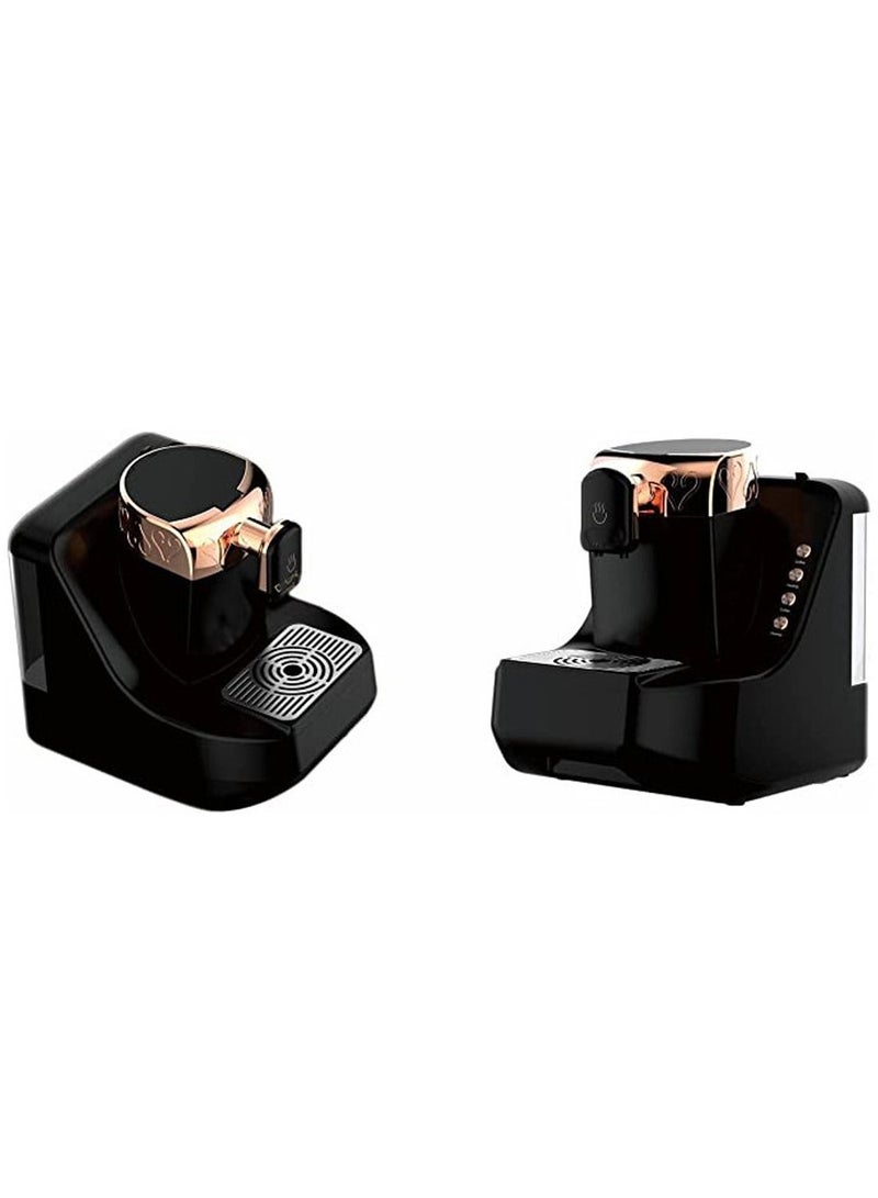 DubaiGallery ماكينة صنع القهوة التركية الكهربائية الاحترافية بقوة 600 واط مع لوحة تسخين فولاذية 201 - Image 4