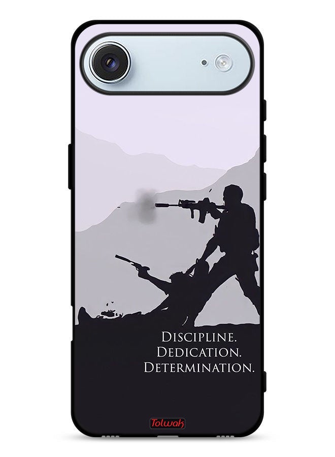 Tolwak Apple iPhone Air Protective Case Cover Discipline Dedication Determination - Image 1