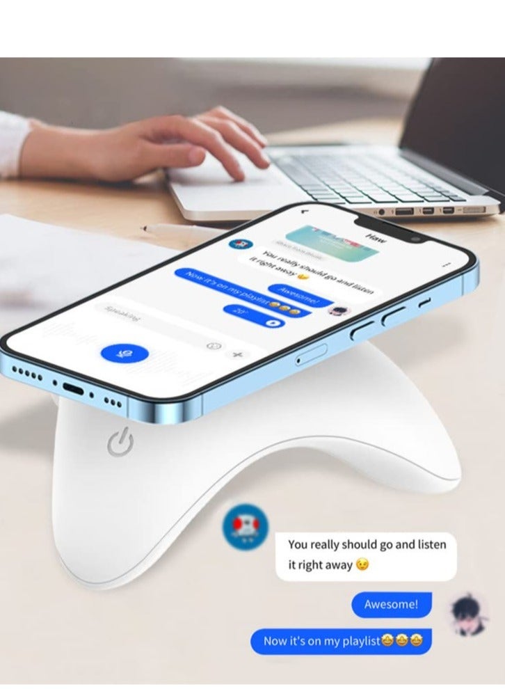 SYOSI Wireless Charger, 15W Fast Wireless Charging Stand, Wireless Charger Compatible with iPhone 1312 11Pro MaxXRXSX8 Plus,Galaxy S21S20S10S9S8Note 2010, Google, LG,etc - Image 2