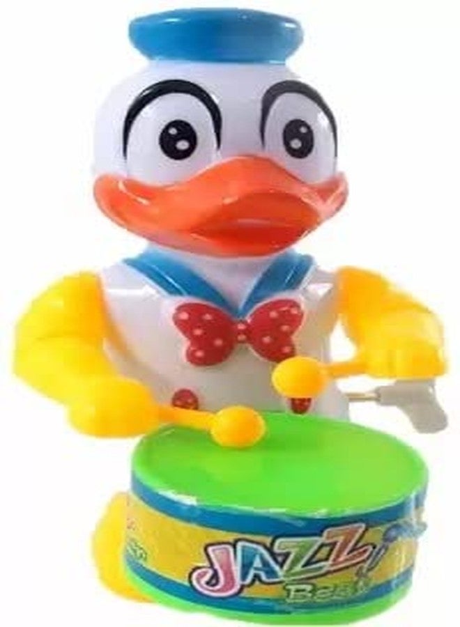 SHANVI Key Operated Drummer Toy for Kids, Little Kids. Drum Toy for Little Kids. Best Birthday Gift, Birthday Return Gift. (Multi-Colour) (Druck-MON-1) - Image 2