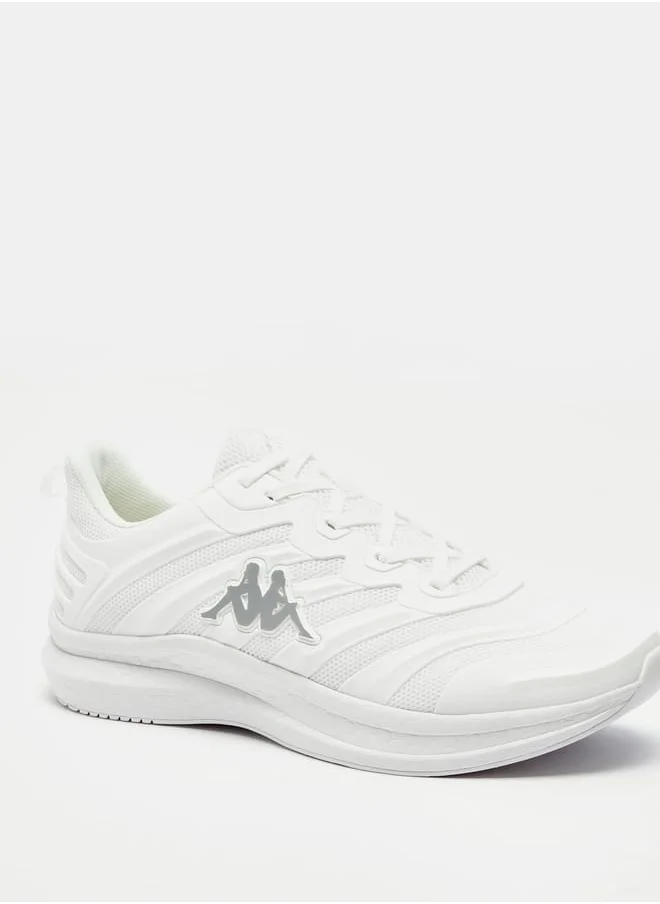 Kappa Men's Textured Sneakers Shoes with Lace-Up Closure