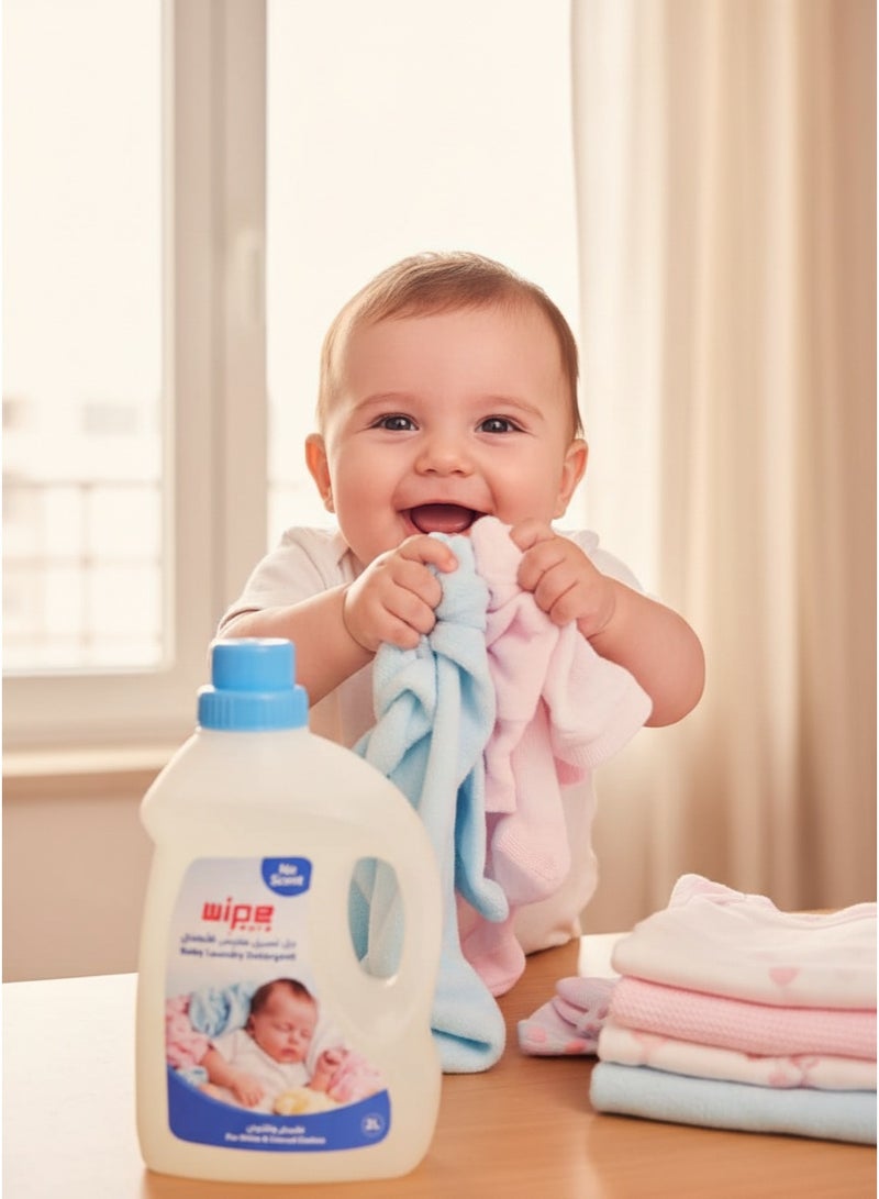 Wipe More Baby Laundry Detergent No scent 2L - Image 2