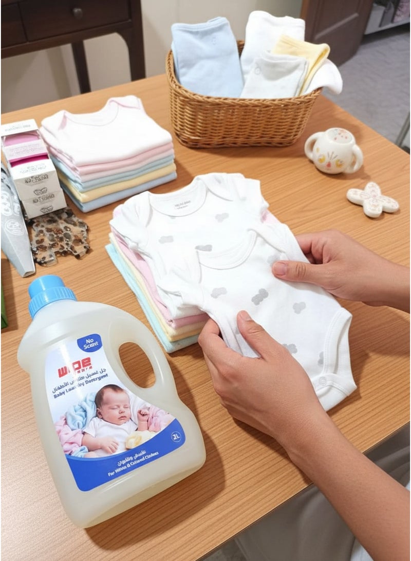 Wipe More Baby Laundry Detergent No scent 2L - Image 3