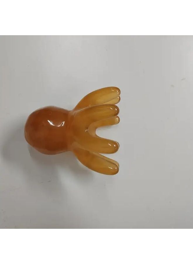 مشط الأخطبوط متعدد الوظائف لتدليك فروة الرأس والجسم والرأس والأطراف مصنوع من البلاستيك المتين - Image 1