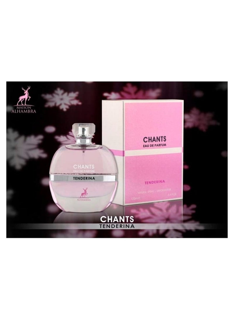 MAISON ALHAMBRA Chants Tenderina EDP For Women 100ml  - Image 3