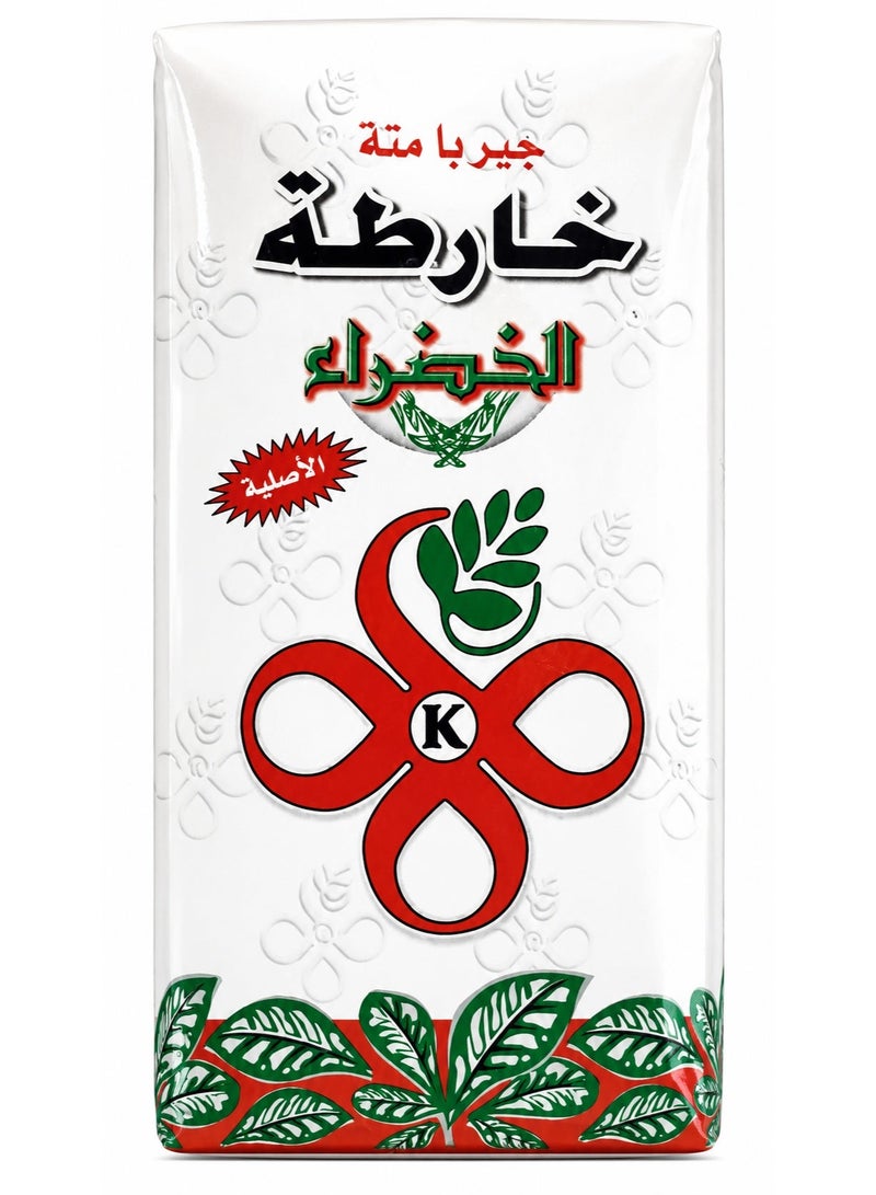 Yerba Mate Kharta Al Khadra Traditional Green Mate Dried Leaves with Rich Balanced Herbal Flavor, 250 g - Image 1
