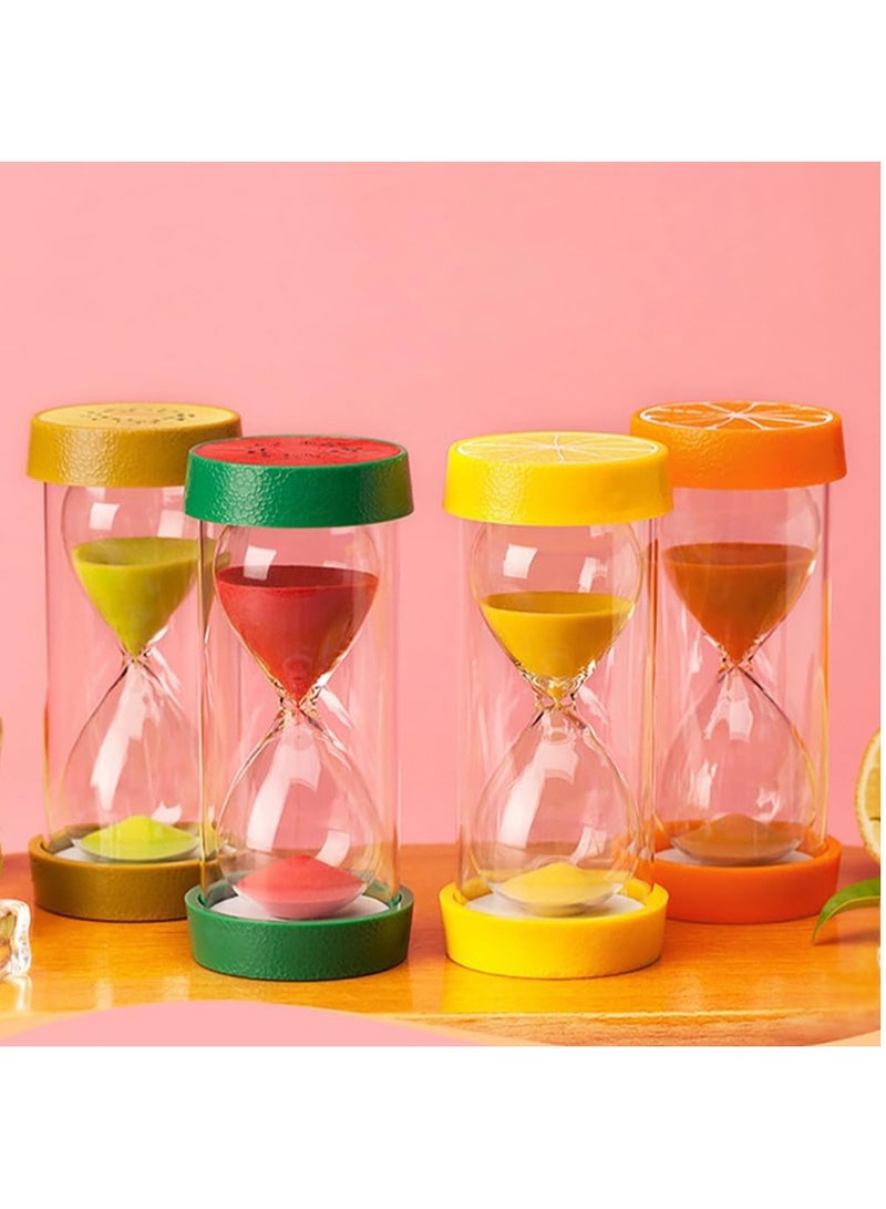 Rubik Sand Timer 30 Minutes Kiwi Fruit Theme Hourglass For Home Office Kitchen Decor Gift For Kids 30 Min  - Image 2