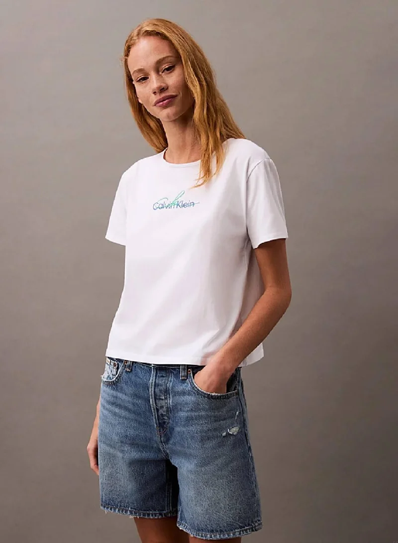 Slim Script Logo T-shirt