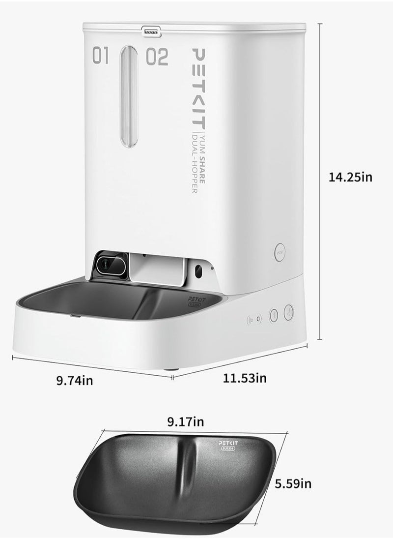 PetKit - Yumshare Gemini Automatic Cat Feeder - Image 1
