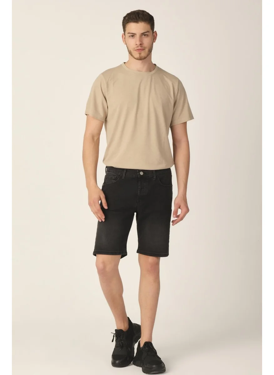 Alexander Gardi Regular Fit Jean Shorts (21-Cmlsrt)