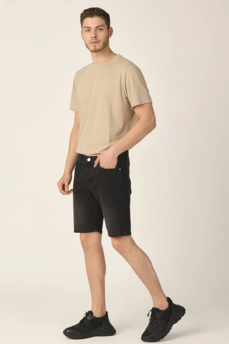 الكسندر جاردي Regular Fit Jean Shorts (21-Cmlsrt)