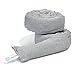 PIG DryerSafe Reusable Water Absorbent Sock 2 Pack 3 x 38 Absorbs Up to 34 oz per Sock Gray PM50672 - Image 1