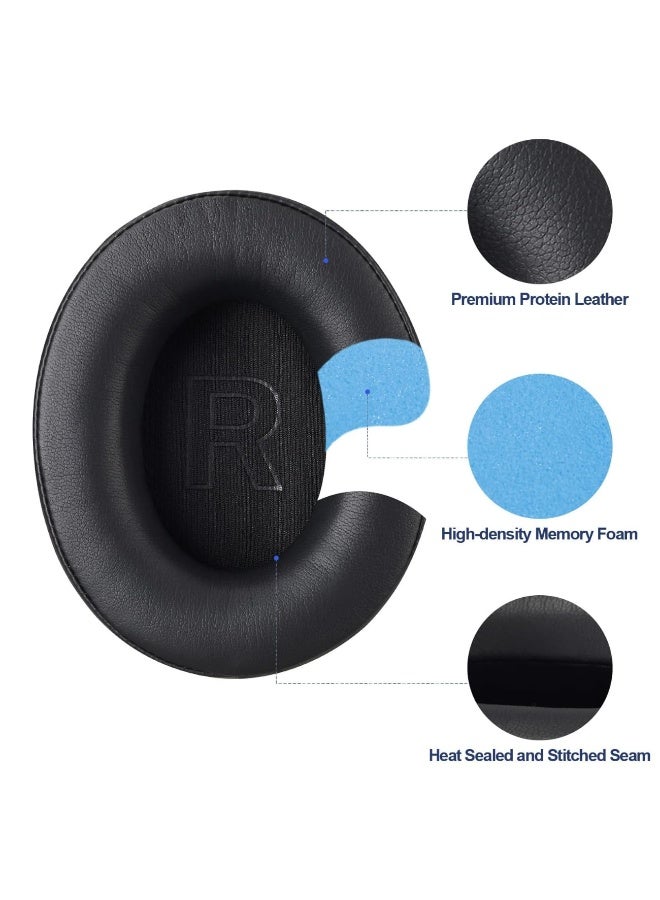 1Pair For HyperX Cloud 2 Earpads Coolig Gel Cloud Alpha Ear Cushions Pads, Ugrade Earcups Accessories Replacement for HyperX Cloud Stinger/Cloud Flight/Cloud II/Cloud Alpha Wireless (Black) - Image 1