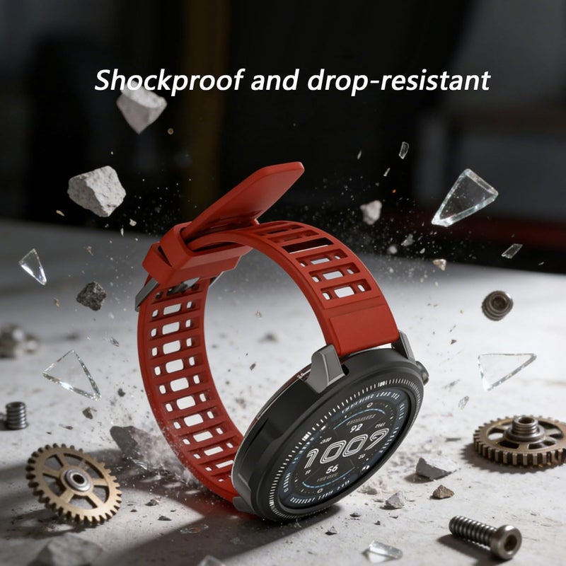 ordinarYone Ergonomic Premium Metal Protective Case Housing Cover Skin For Balance 2 47mm Smartwatch Daily Impacts Resistance Seamle - Image 3