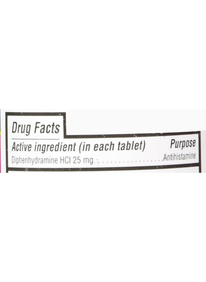 Kirkland Signature KIRKLAND SIGNATURE - Allergy Medicine Diphenhydramine Hci 25mg - 600 Mini Tabs  - Image 5