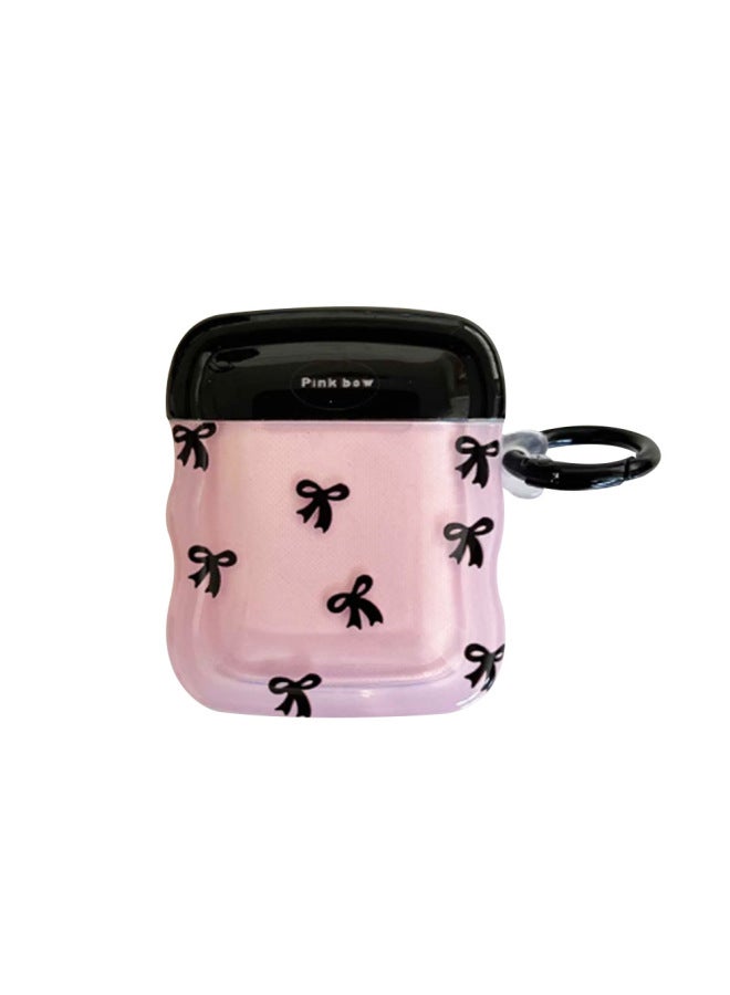 Bow For Airpods Protective Case 2 Niche Apple Wireless Bluetooth 3 Generation Pro2 Headphone Case Tpu Drop-resistant - Image 1
