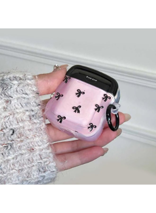 Bow For Airpods Protective Case 2 Niche Apple Wireless Bluetooth 3 Generation Pro2 Headphone Case Tpu Drop-resistant - Image 2