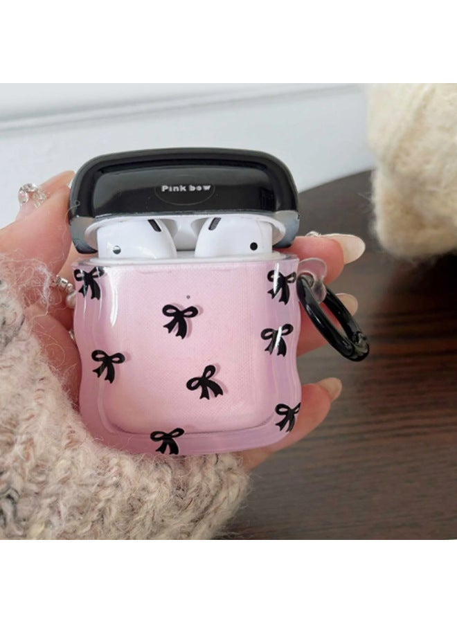 Bow For Airpods Protective Case 2 Niche Apple Wireless Bluetooth 3 Generation Pro2 Headphone Case Tpu Drop-resistant - Image 3