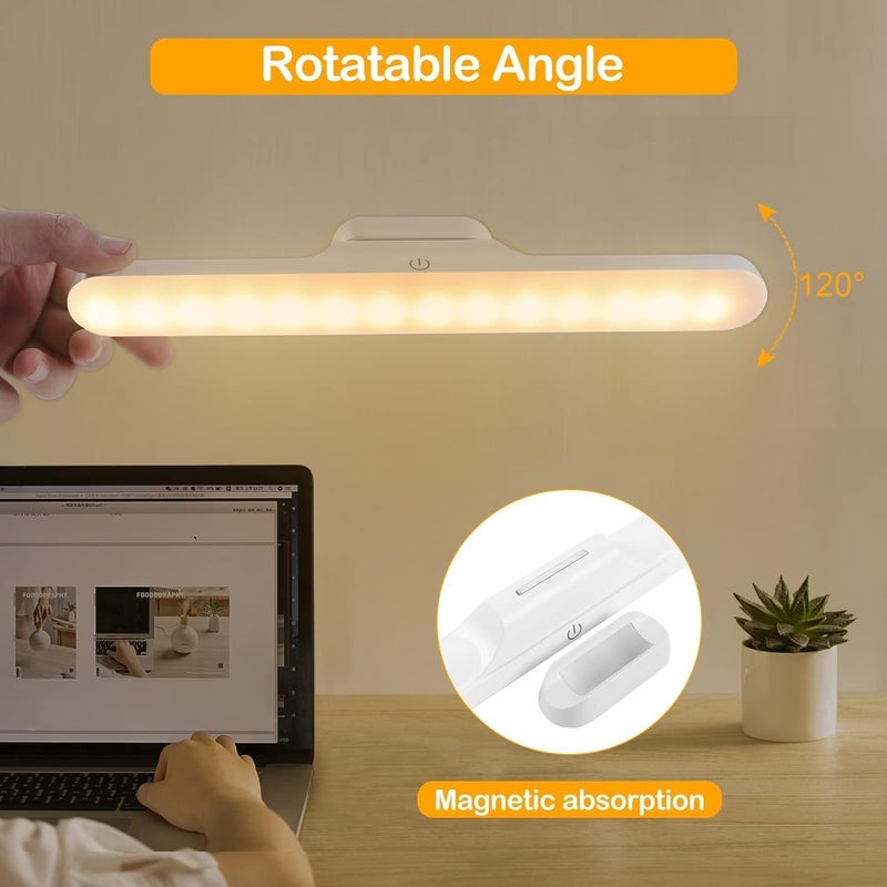 1 pcs Under Cabinet Lights,Rechargeable Battery Led Lights Bar,Dimmable Led Light Bar With 3 Color Modes,USb Rechargeable,Wall mounted, Closet, Mirror, Bedside,Kitchen Lighting,30×3.8×5cm - Image 4