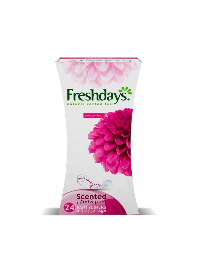 Freshdays Daily Liners  Normal Scented 24 pads - Image 1