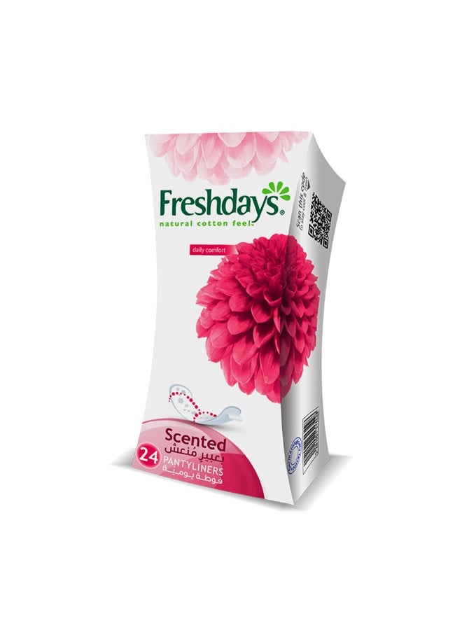 Freshdays Daily Liners  Normal Scented 24 pads - Image 2