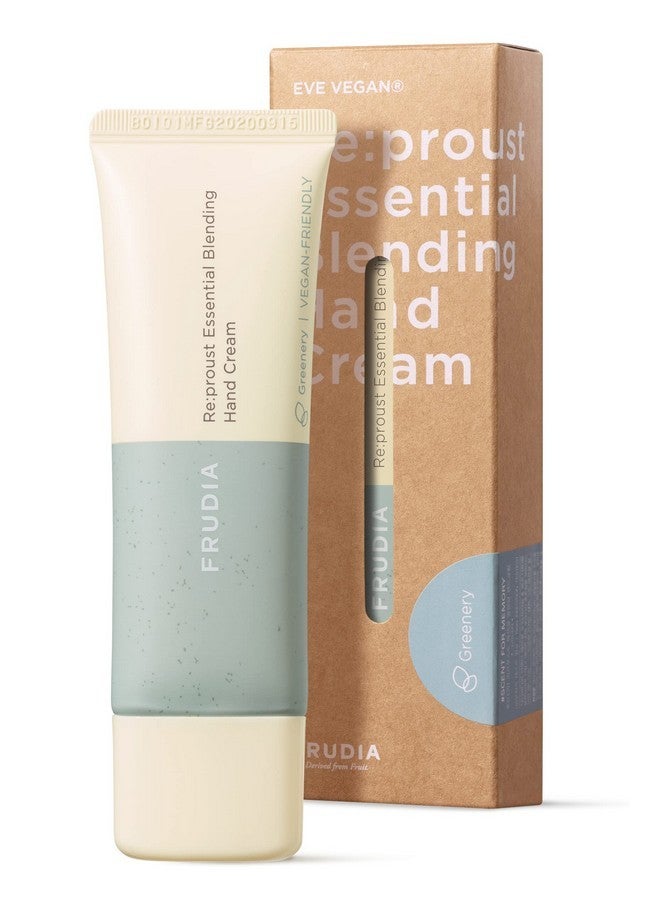 فروديا كريم اليدين الأساسي من فروديا ري: بروست جرينري | مرطب للعناية بالبشرة ومنتجات التجميل الكورية للنساء والرجال | منتجات العناية بالبشرة للجسم بحجم السفر كريم اليدين للبشرة الجافة 1.76 أونصة سائلة - Image 1