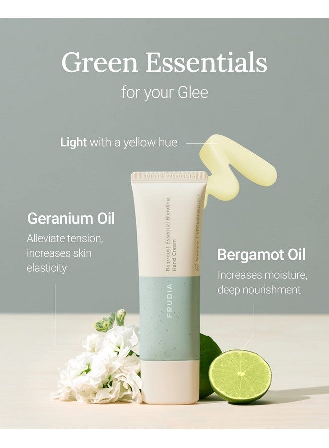 فروديا كريم اليدين الأساسي من فروديا ري: بروست جرينري | مرطب للعناية بالبشرة ومنتجات التجميل الكورية للنساء والرجال | منتجات العناية بالبشرة للجسم بحجم السفر كريم اليدين للبشرة الجافة 1.76 أونصة سائلة - Image 2
