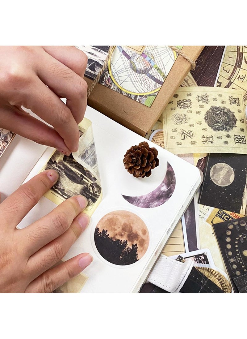 Y&D - 270 Pcs Vintage Material Pack Stickers-(Memory Space) For Hand Ledger Diy Stickers - Image 1