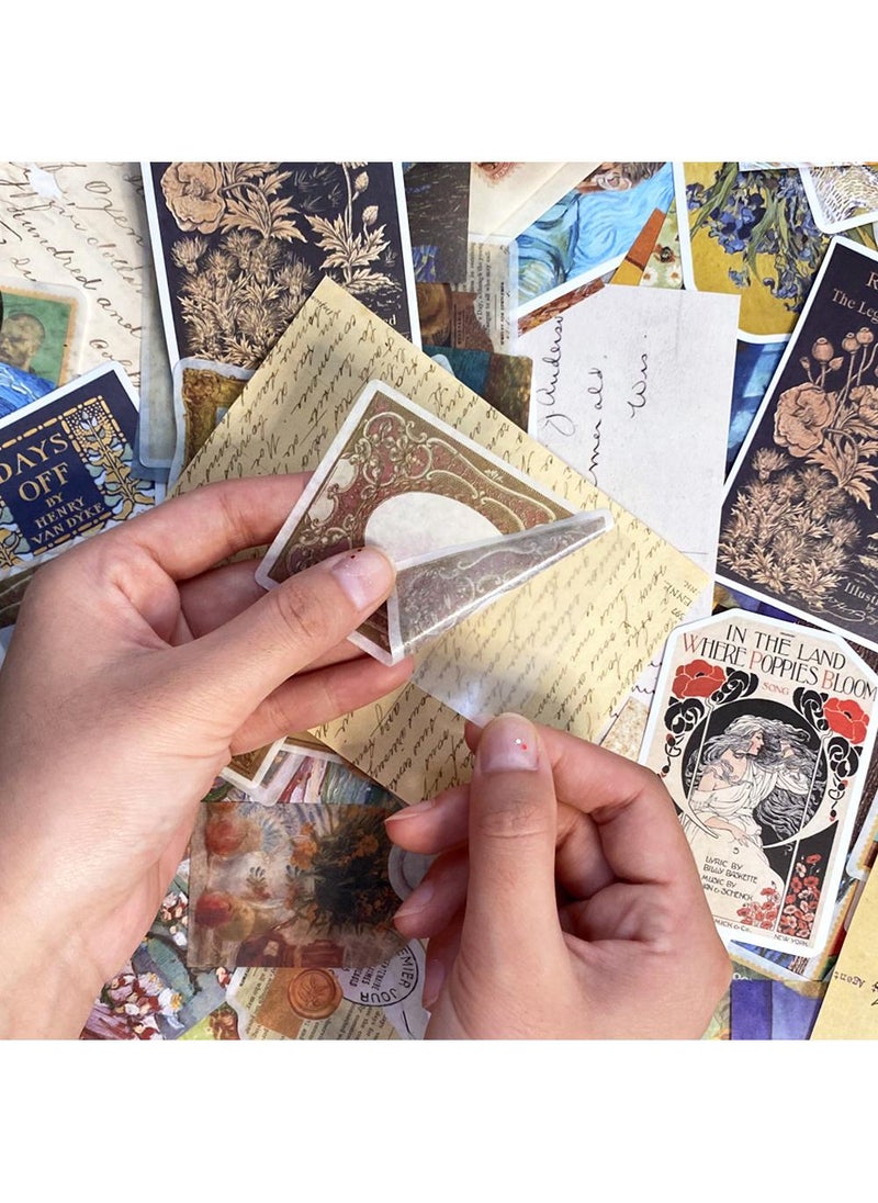 Y&D - 270 Pcs Vintage Material Pack Stickers-(Memory Space) For Hand Ledger Diy Stickers - Image 1