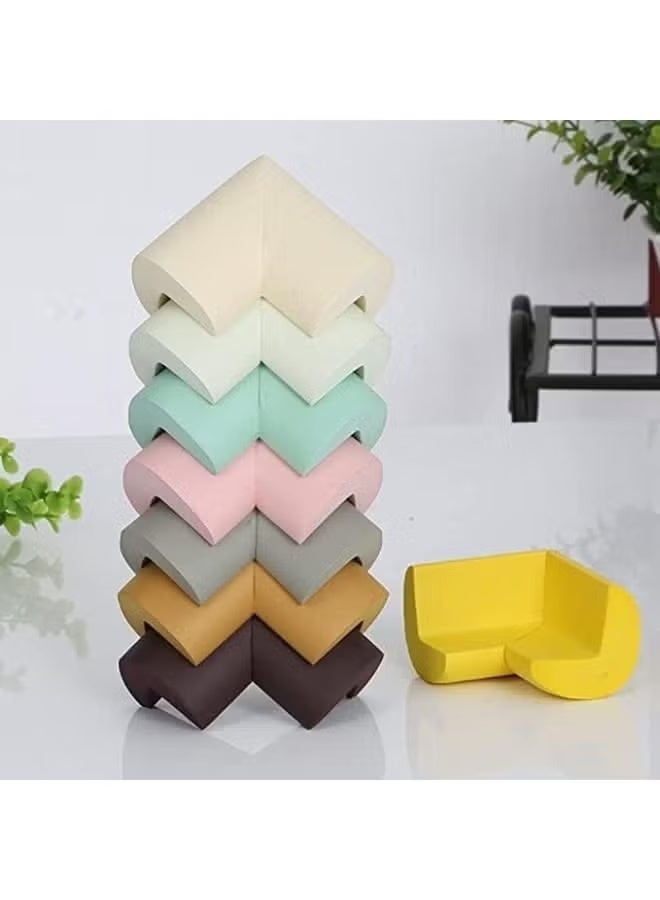 Soft Foam Baby Corner Protector, Baby Safety Corner Edge Guard, Pre-cut Safety Furniture Protector for Table, Stairs, Cupboard 4Pcs - Image 4