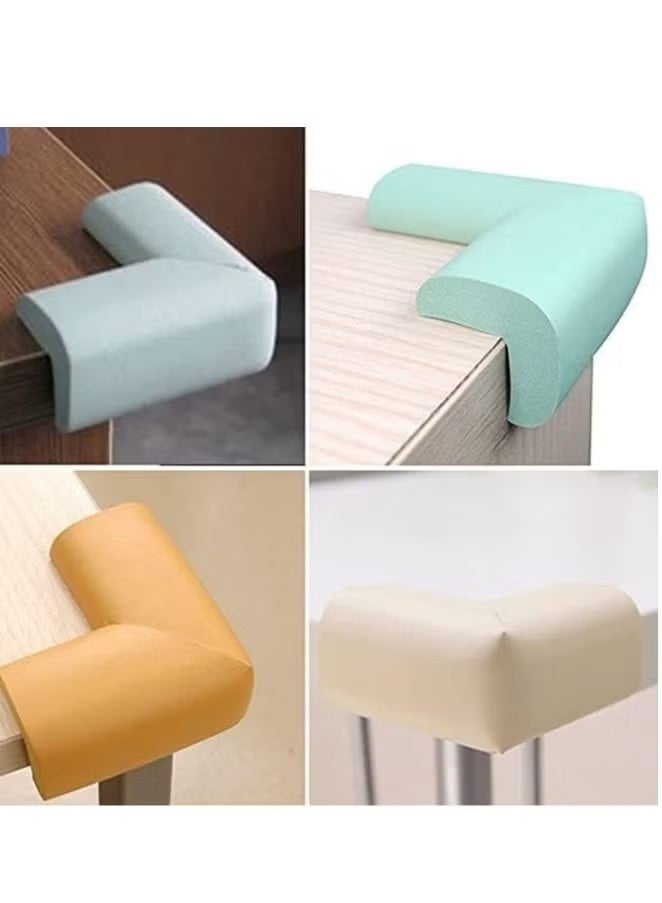 Soft Foam Baby Corner Protector, Baby Safety Corner Edge Guard, Pre-cut Safety Furniture Protector for Table, Stairs, Cupboard 4Pcs - Image 2