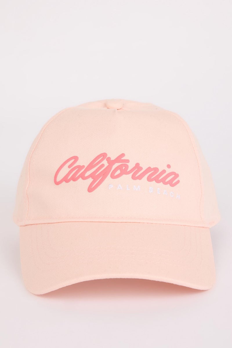 DeFacto Girl Printed Cotton Cap  - Image 3
