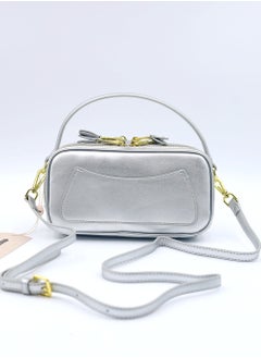 Miu Miu Leather and Patent Leather Shoulder Bag  - Image 3