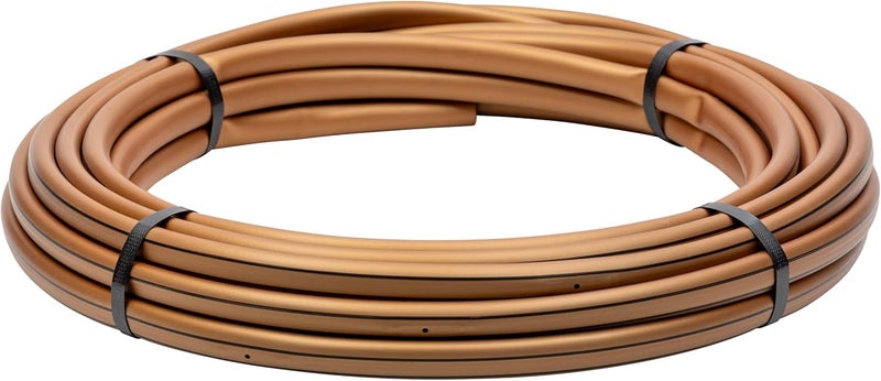 Rainbird SSF70-50S Drip Irrigation Pressure Compensating 1/2" (0.700" OD) Sub-Surface Emitter Tubing with Copper Shield Technology, 18" Emitter Spacing, 50' Roll - Image 1