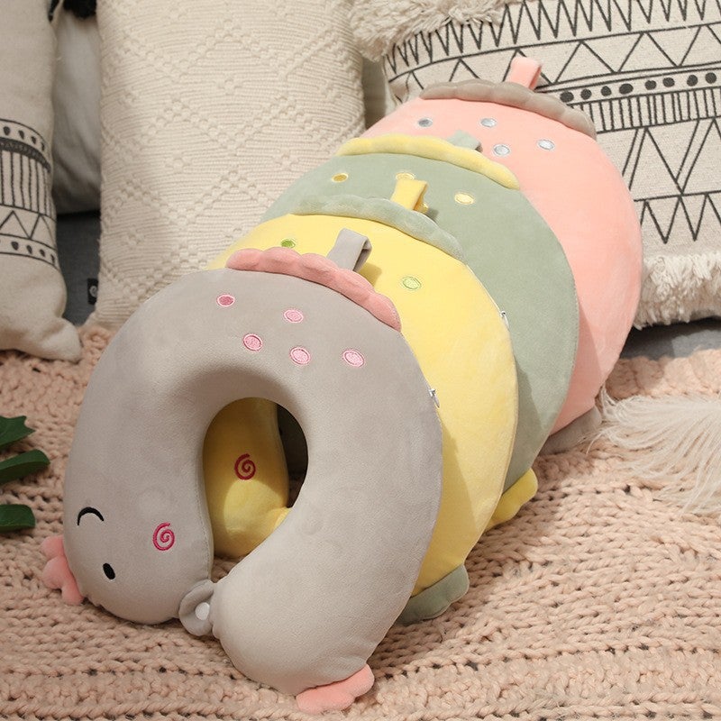 Cute Cartoon U-Shaped Pillow Memory Foam Portable Unicorn Travel Outdoor Neck Pillow Office Artifact Nap Pillow - Image 4