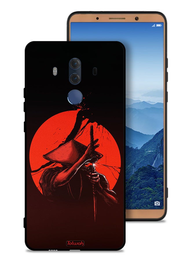 Tolwak Huawei Mate 10 Pro Protective Case Cover Sword Warrior - Image 1